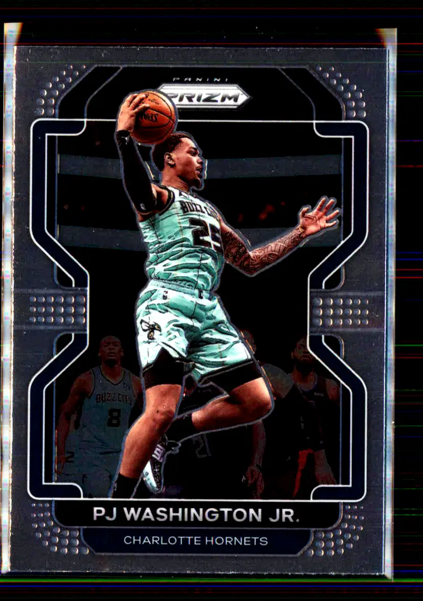 Pj Washington Jr. 2021-22 Panini Prizm #78 - Charlotte Hornets - (136-8)