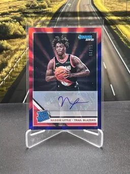 Nassir Little 2019-20 Donruss RC Auto /15