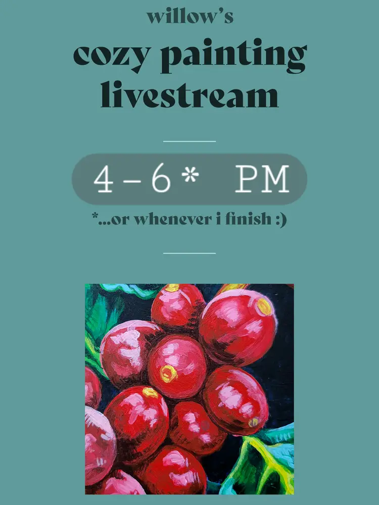 cozy painting live – 9/14