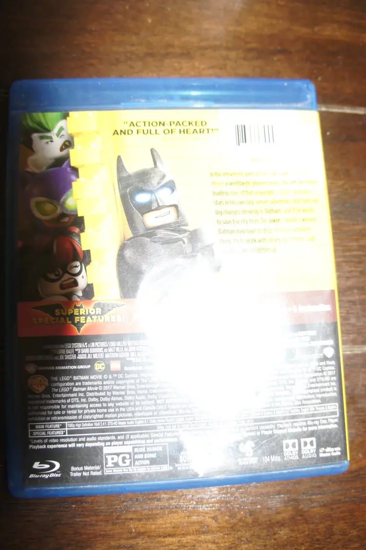 The Lego Batman Movie Blu-ray