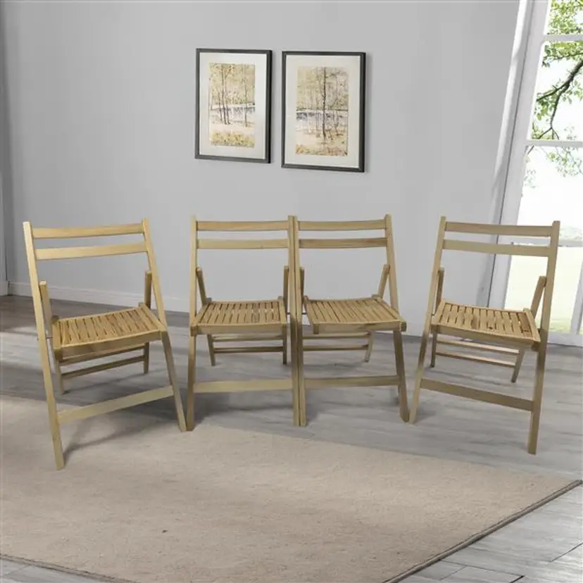 4-piece Set, Folding Chair