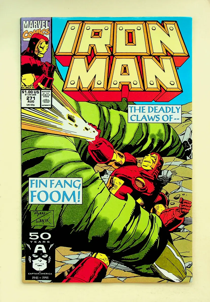 Iron Man #271 (Aug 1991, Marvel) - Very Fine/Near Mint