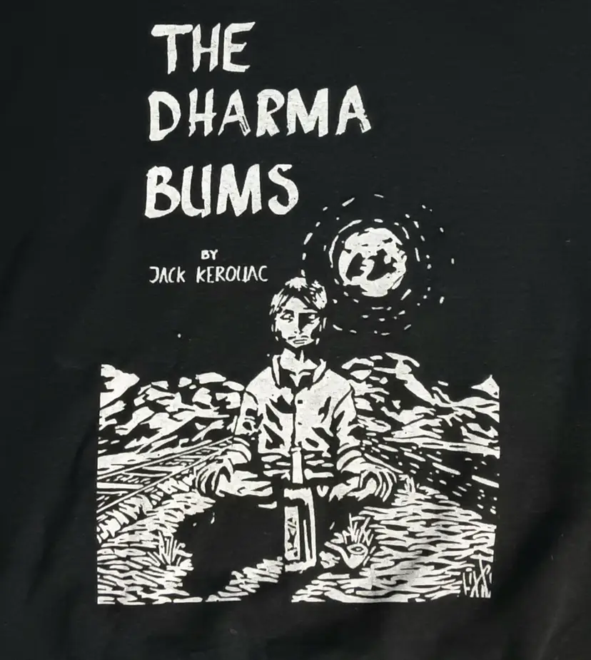 vintage The Dharma Bums Jack Kerouac Book Promo Sweatshirt Sweater