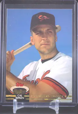 1992 Stadium Club Members Choice, Cal Ripken Jr, Baltimore Orioles