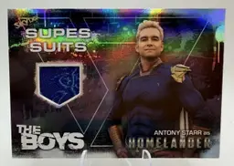 2025 Skybox S1&2 The Boys Memorabilia Super Suits SS-5 Antony Starr as Homelander 0186