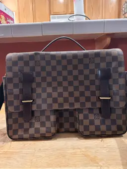 Louis Vuitton Damier Ebene Broadway Messenger Bag