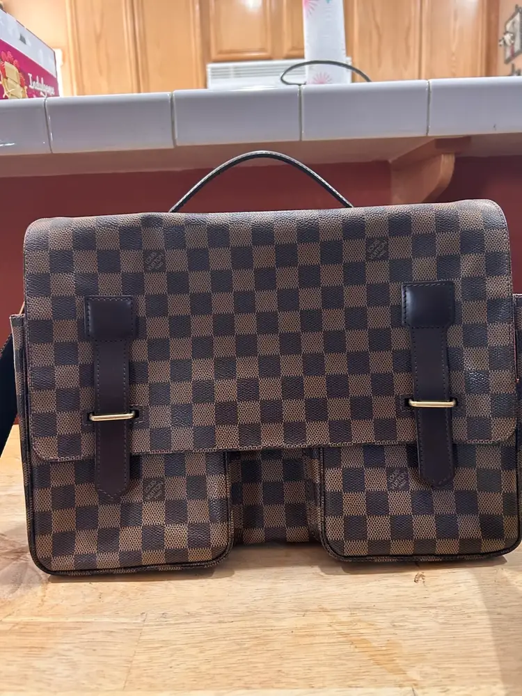 Louis Vuitton Damier Ebene Broadway Messenger Bag