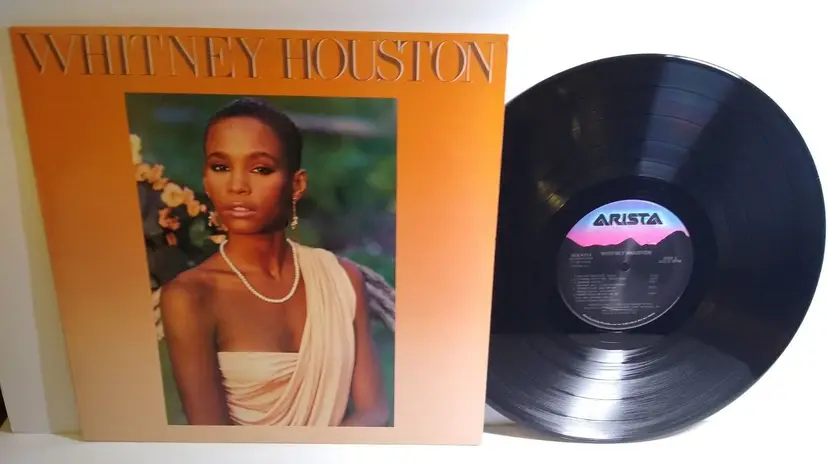 Whitney Houston Vinyl LP Record Album 1985 Funk Soul Pop R&B Near Mint CRC Club