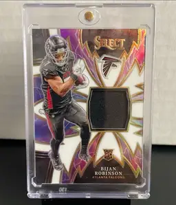 2023 Panini Select Bijan Robinson RC /75