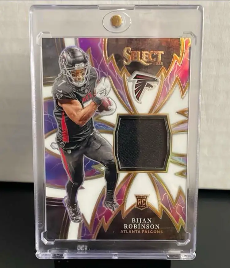 2023 Panini Select Bijan Robinson RC /75