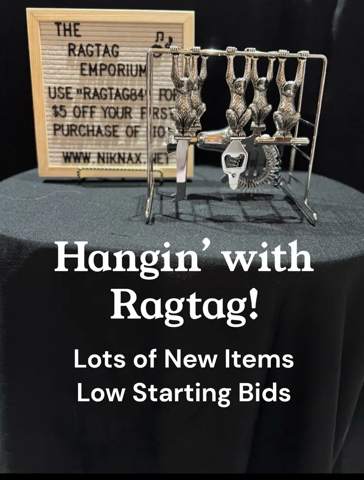 WED 8/27 @ 8:15 pm ET  - Eclectic New Inventory!