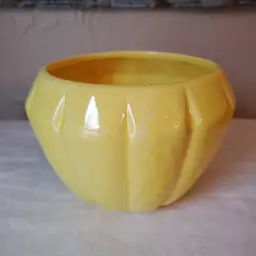 California Pottery Planter  # 1920 Yellow