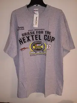 #01 - NASCAR Nextel Cup Series Inaugural Yr 2004 Kurt Busch T-Shirt size-XL