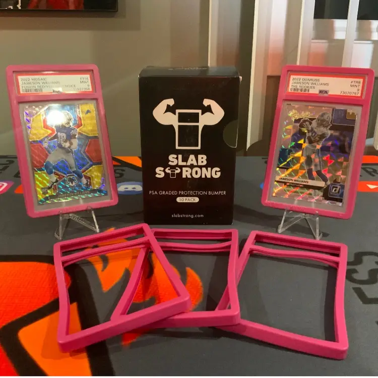 Slab Strong PSA Graded Protection Bumper 1 Piece PINK 