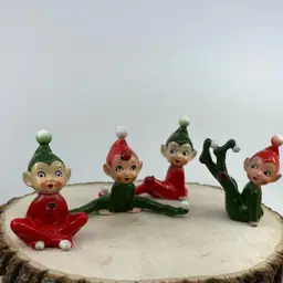 Rare Set Ladybug Vintage Pixies Japan 3”