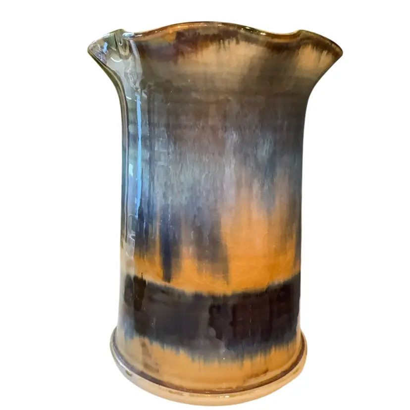 Signed 6” Greg Olson Pottery Vase