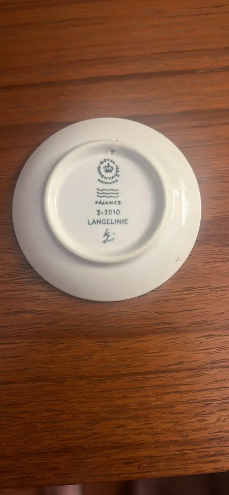 Royal Copenhagen 2/2010 Langelinie Mermaid Mini Plate