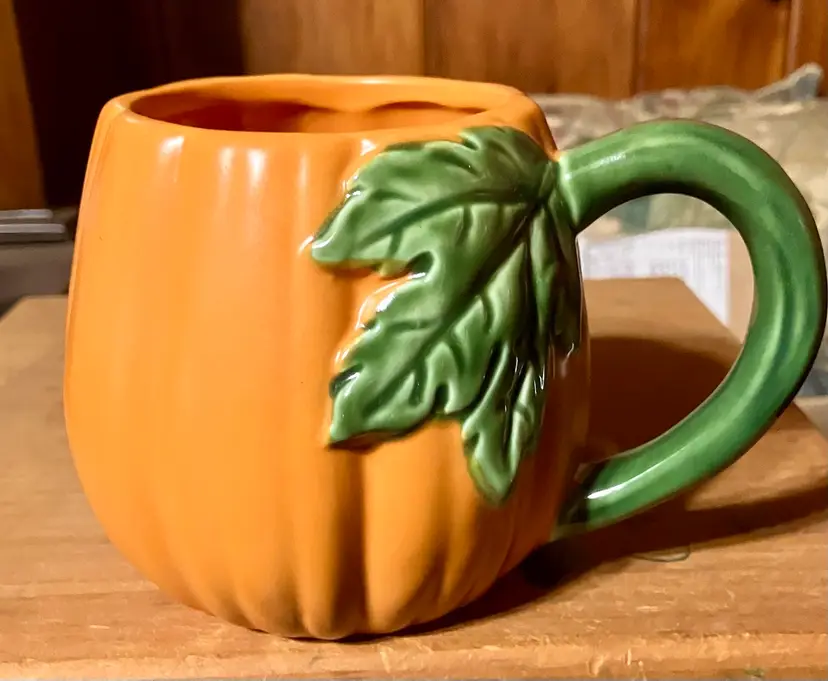 Pumpkin Shaped Mug