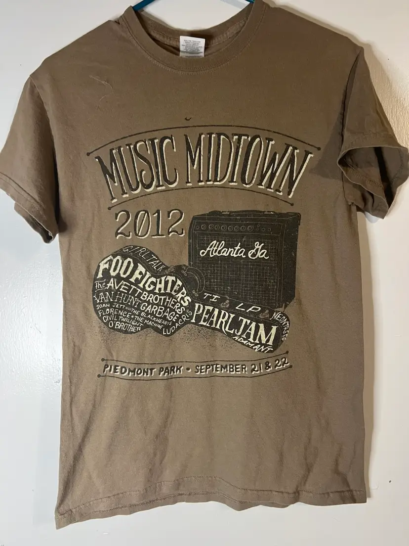 Men’s Small 2012 Music MidTown Atlanta Ga Tshirt
