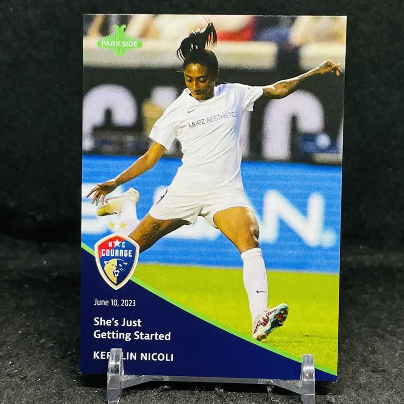Kerolin Nicole Soccer Card /514 2023 Parkside Pronto