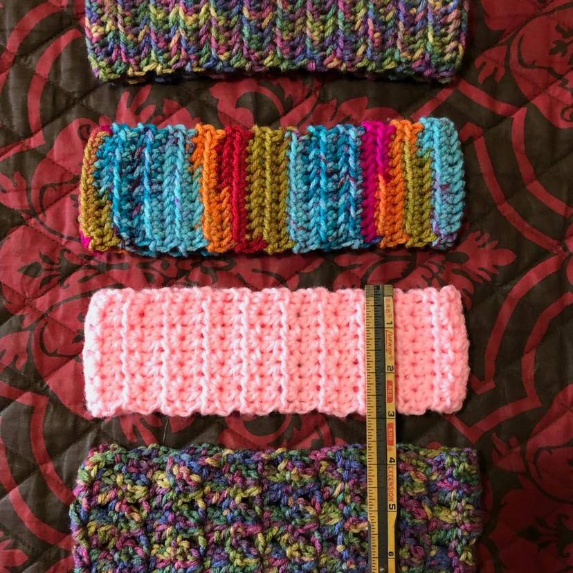 Crochet Play Headband Pink Multi main image 1