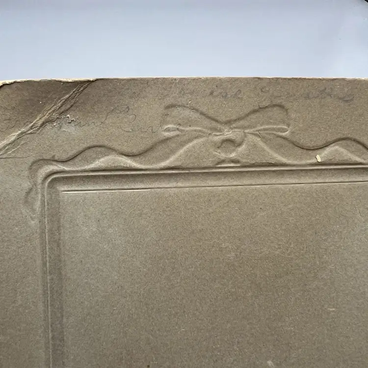 Victorian Antique Cabinet Card Photo Baby Infant Baptism White Dress Beautiful Religious Catholic  Baptismal