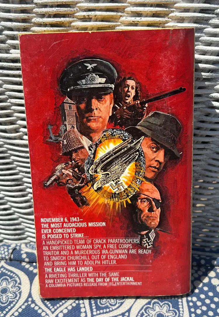 Vintage ‘The Eagle Has Landed’ by Jack Higgins Vintage Bantam Books Paperback 1977
