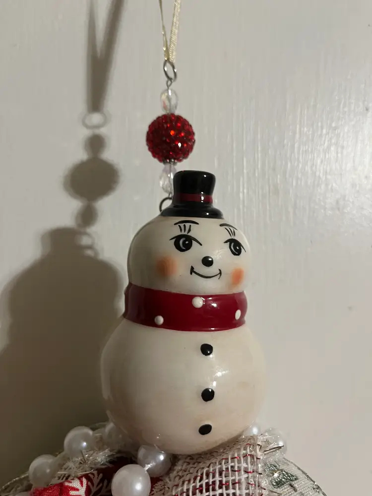 #01 Snowman Shaker Tassel