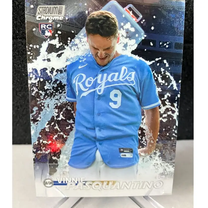 2023 Topps Stadium Club Vinnie Pasquantino Chrome RC Royals