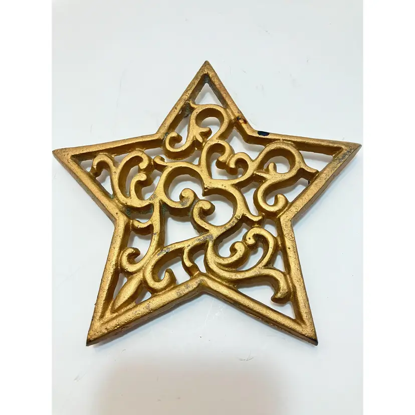1960s Star shaped trivet