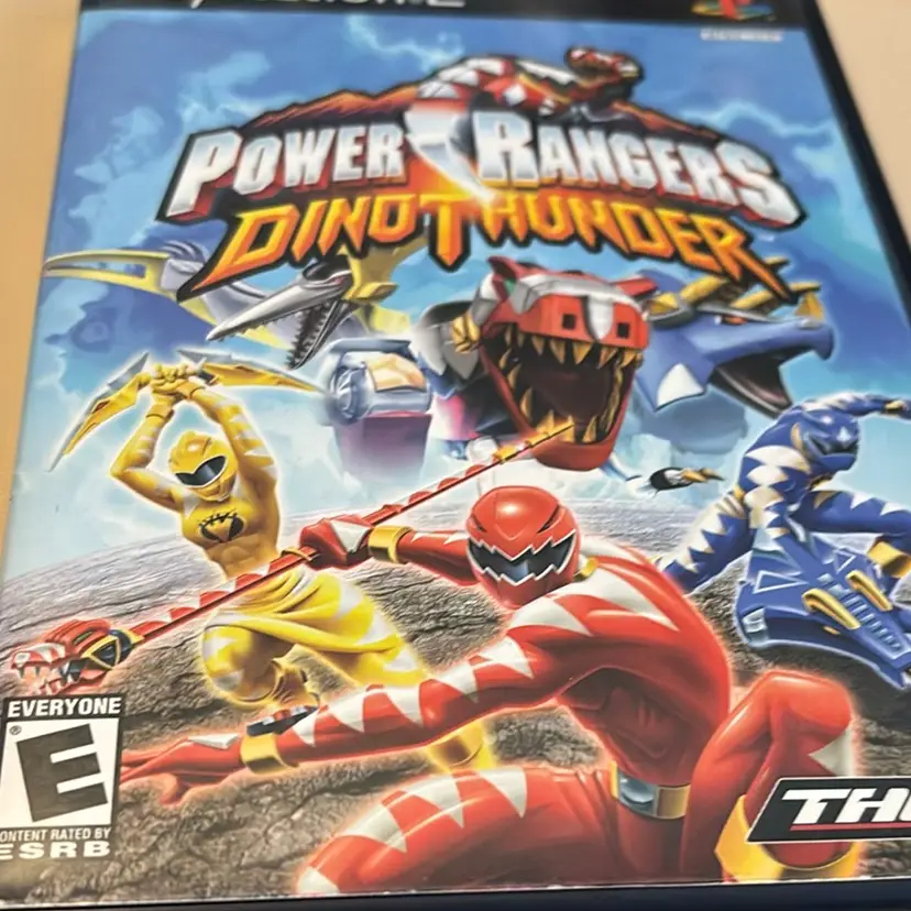 PS2 - No Manual - Power Rangers Dino Thunder