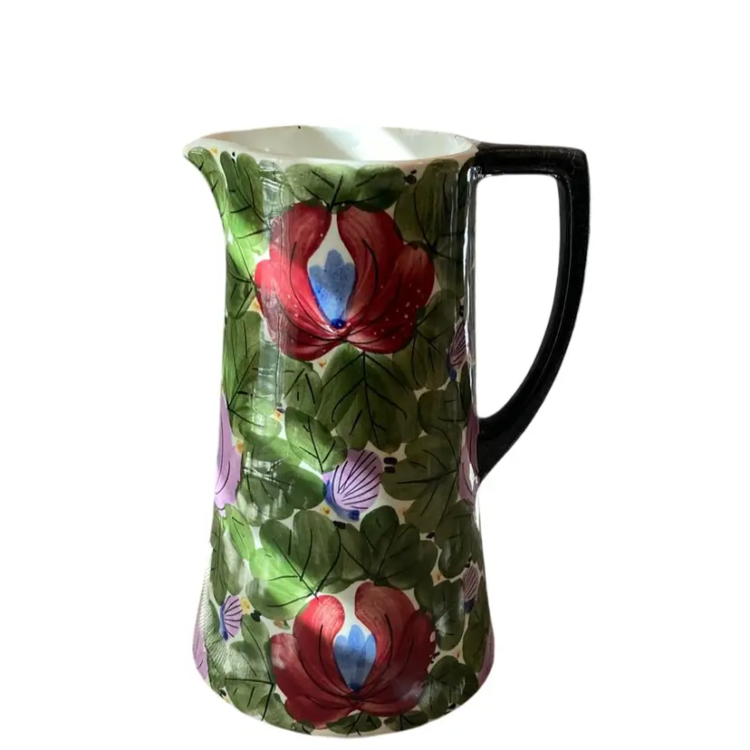 Beautiful Colorful Pitcher Made In Holland