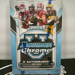 2025 Bowman U Chrome Hobby Box Break Guaranteed 2 Autos Per Box