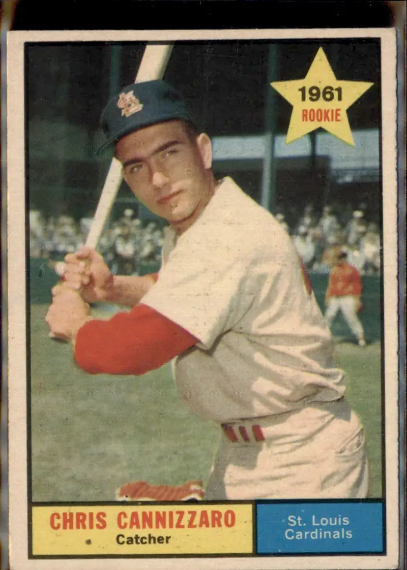 1961 Topps #118 Chris Cannizzaro - ( ) - St. Louis Cardinals