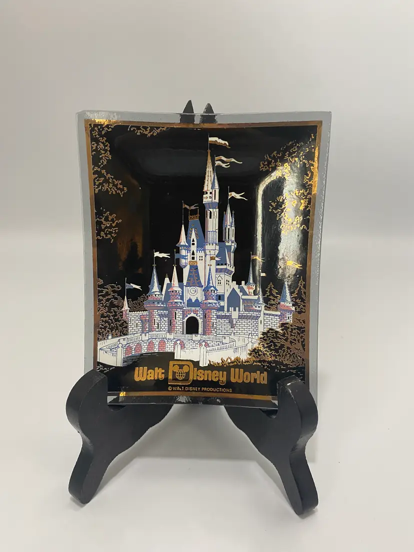 Vintage Walt Disney World Small Trinket Dish