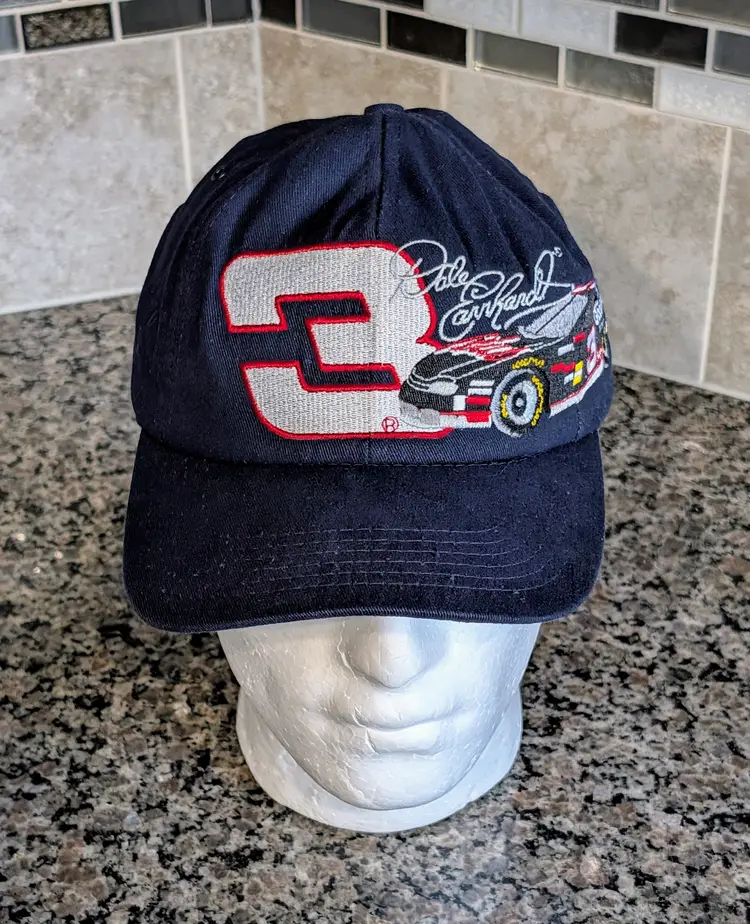 Vintage Dale Earnhardt #3 Chase Authentics Snapback Hat Cap Signature Made In US