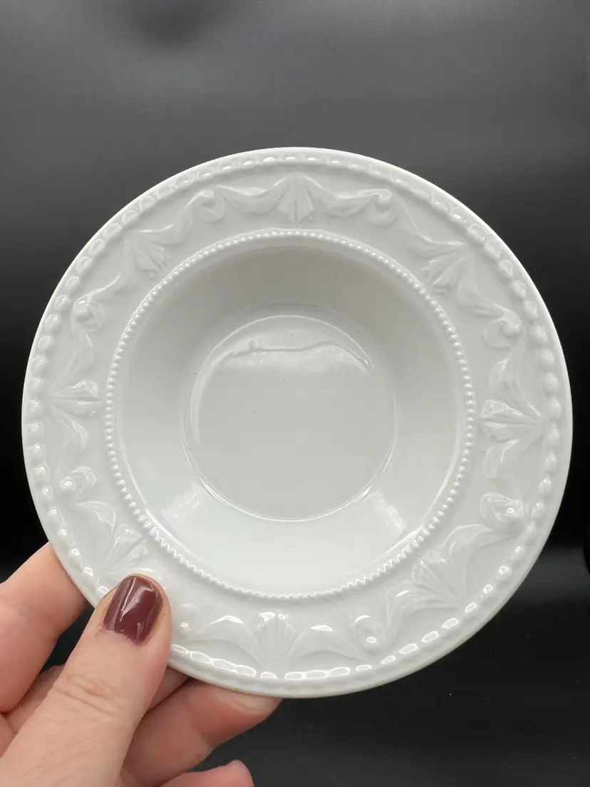 034. Small Adorable White Bowl