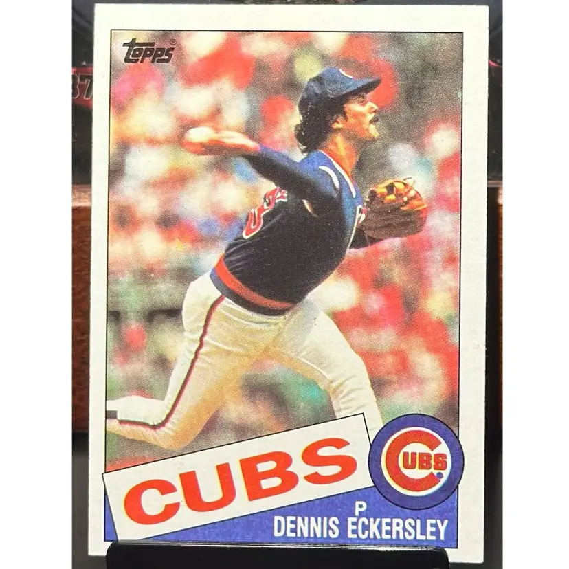 Dennis Eckersley Chicago Cubs HOF 1985 Topps