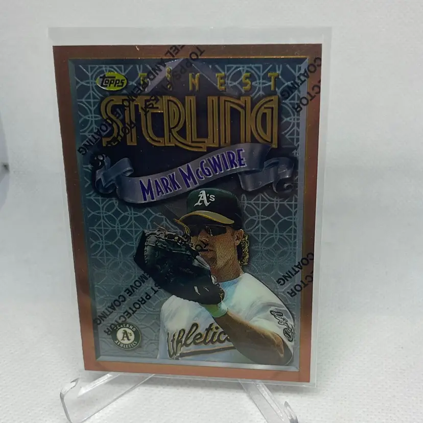 1996 Topps Finest Mark McGwire
