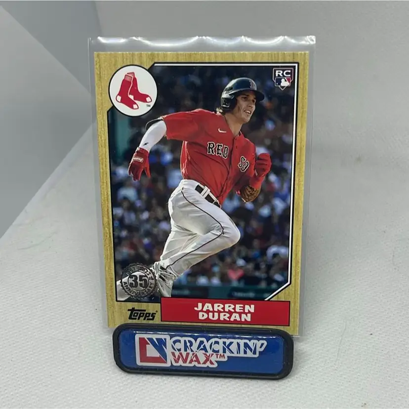 2022 Topps 35th Anniversary Jarren Duran #T87-5 Boston Red Sox