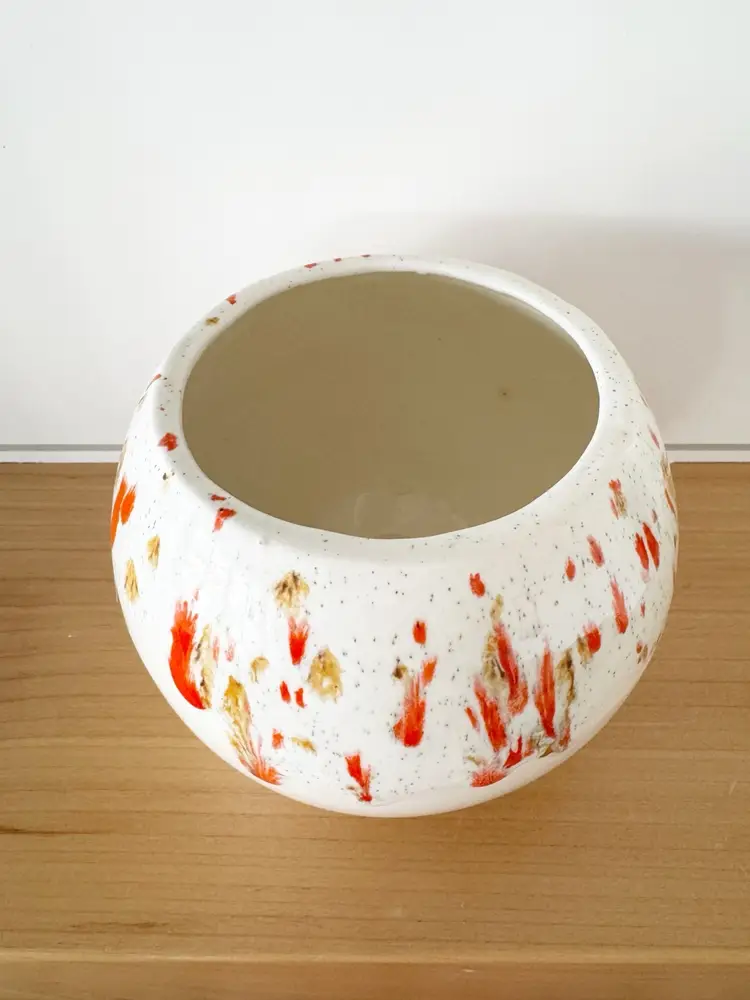 Arnels Hobbyists Splattered Drip Glaze Pottery