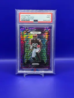 Cedric Tillman Purple Pulsar Psa 9