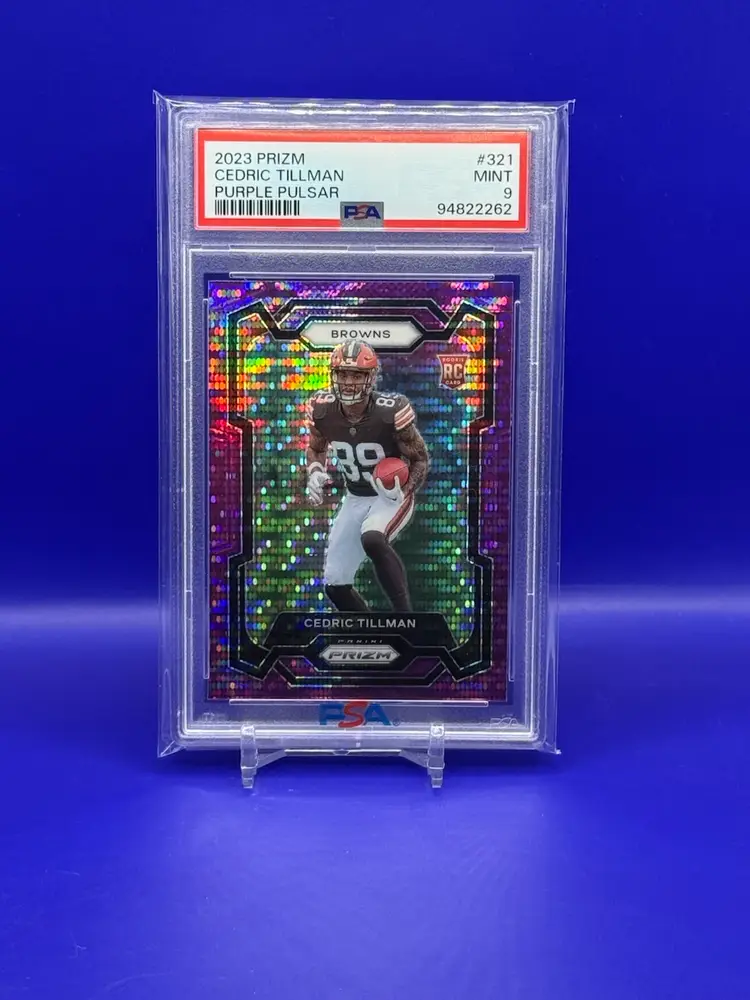 Cedric Tillman Purple Pulsar Psa 9