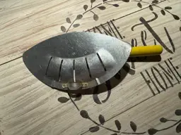 Foley Aluminum Hand Held Pot Strainer 11 inches long