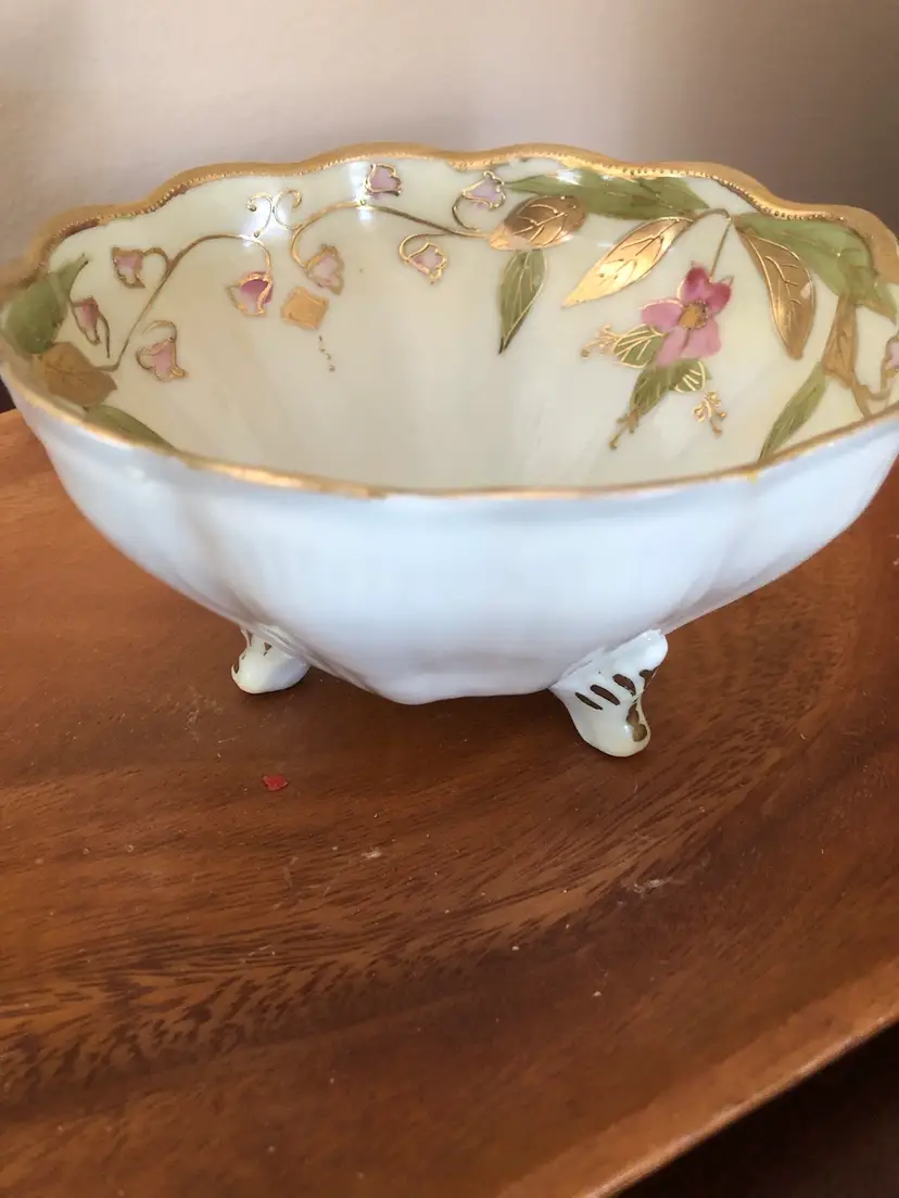 Antique Nippon Porcelain Bowl