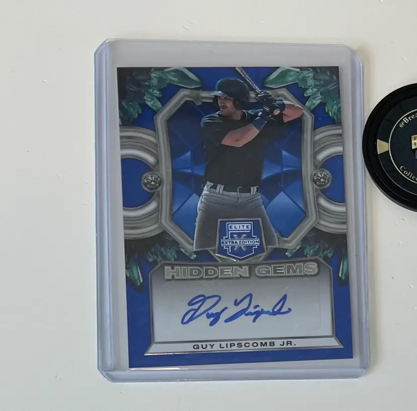 Guy Lipscomb Jr. Hidden Gems Auto Cleveland Guardians