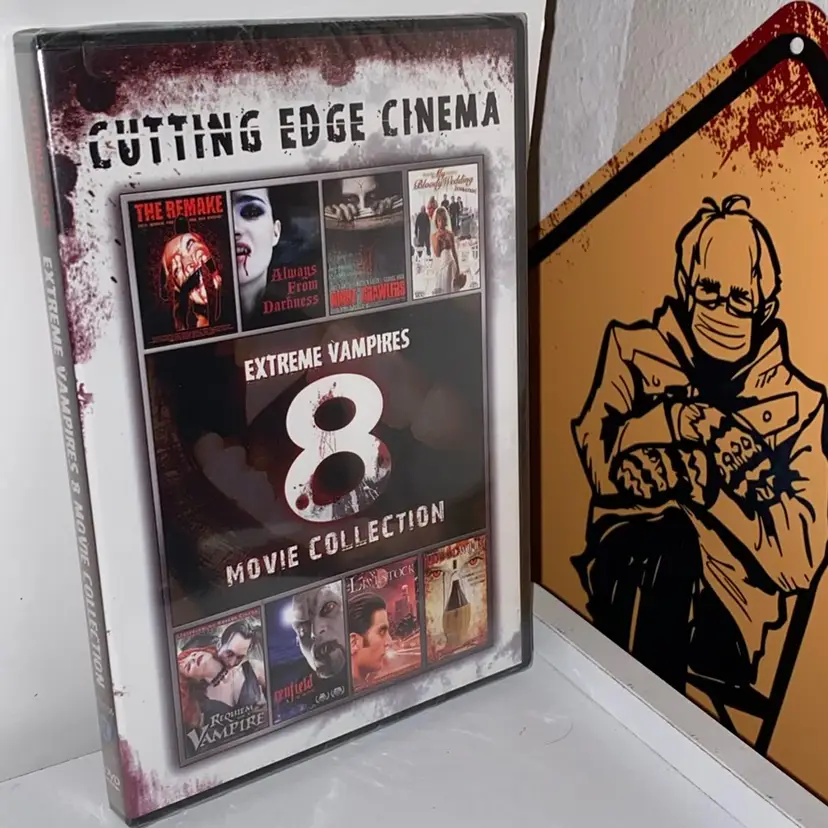 8 Extreme Vampire Movie Collection DVD Set, New