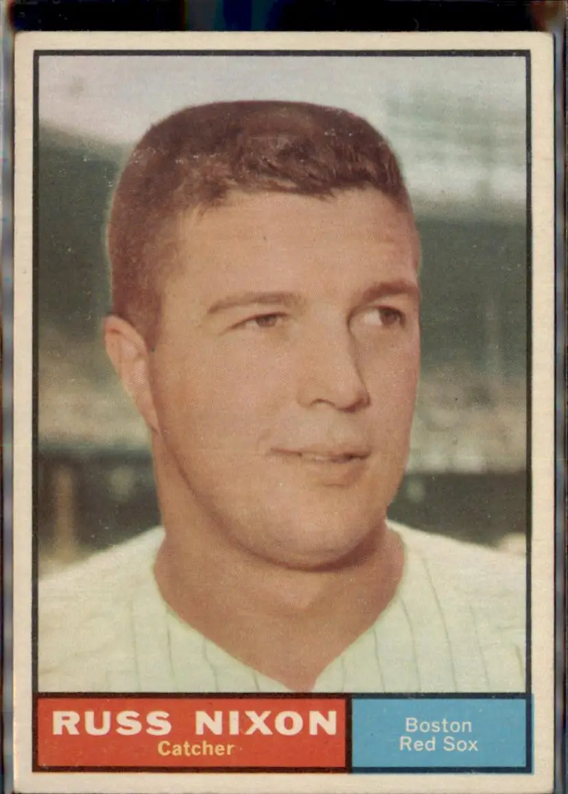 1961 Topps #53 Russ Nixon - ( ) - Boston Red Sox