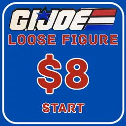 $8 Starts Vintage Gi Joe