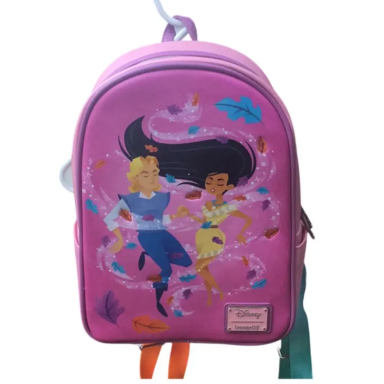 Loungefly Hard Tag Colors Of The Wind Backpack NWT